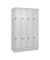 Spind Classic PLUS lichtgrau 080320-40 S10009, 8 Schließfächer 120,0 x 50,0 x 195,0 cm